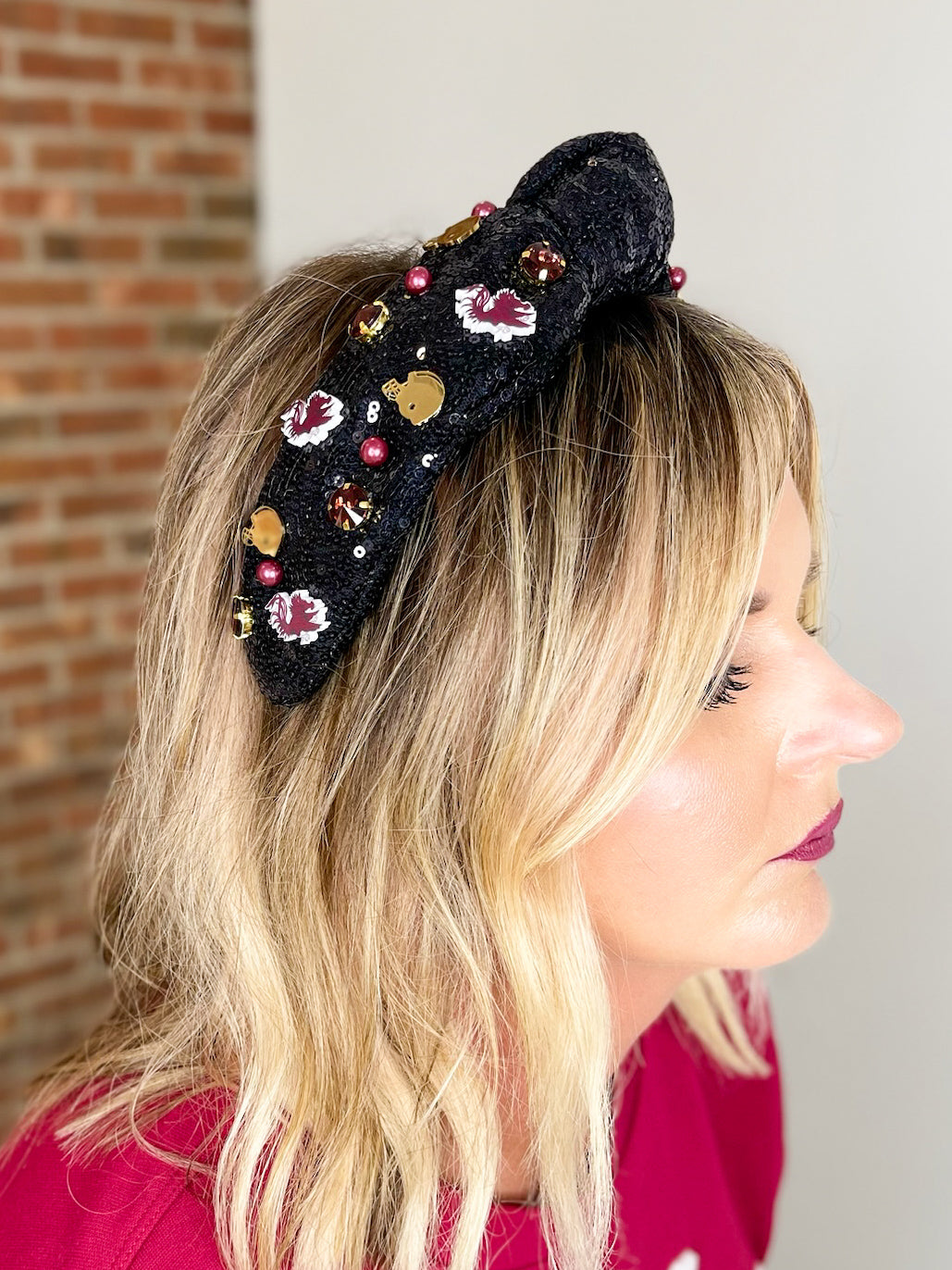 South Carolina Game Day Headband - Black