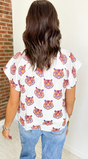 Stewart Simmons Clemson University Tigers Poly Blouse