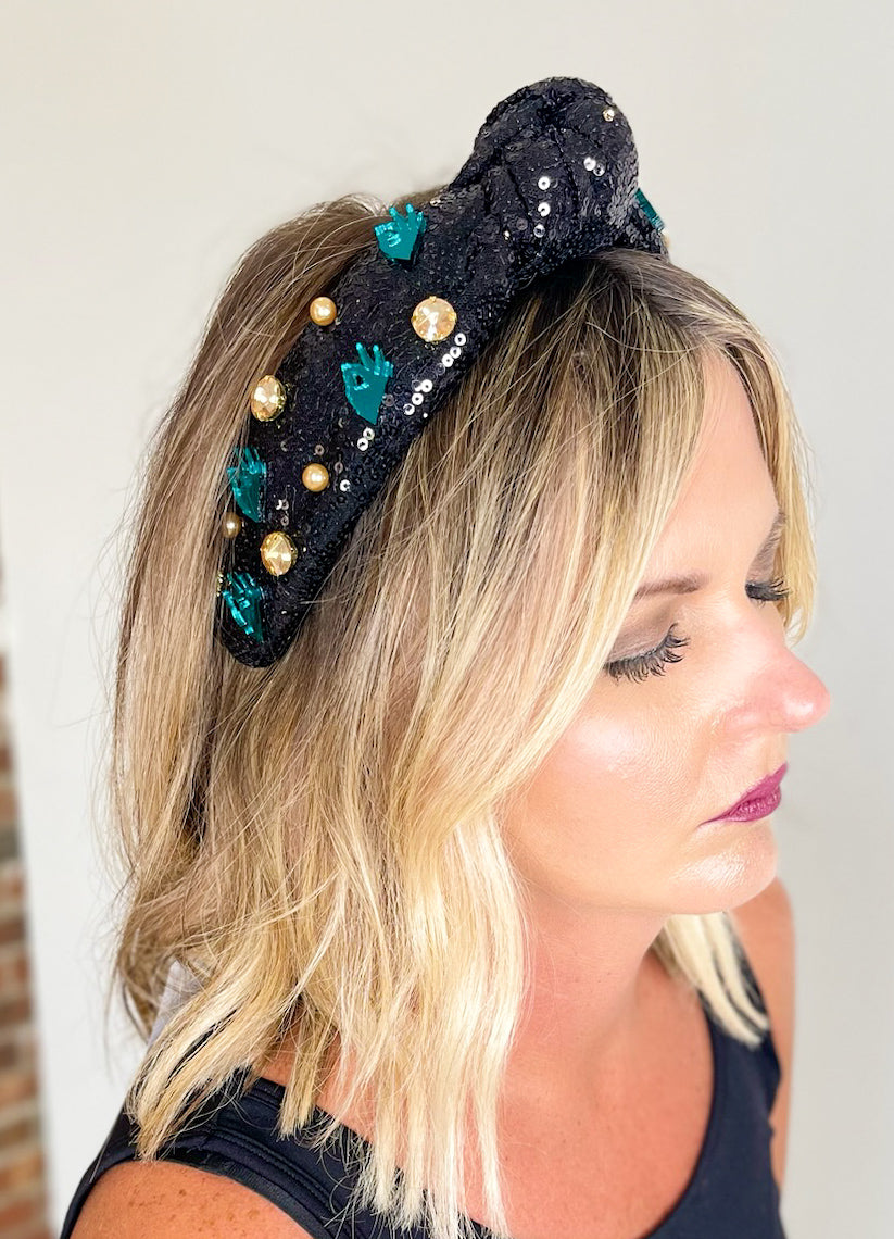 Coastal Carolina Game Day Headband - Black