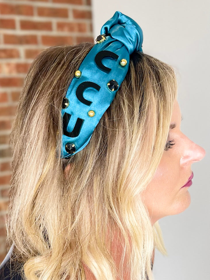 Coastal Carolina Game Day Headband - Teal