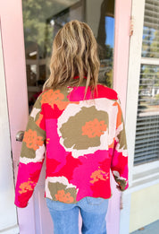 Floral Kiss Sweater Top