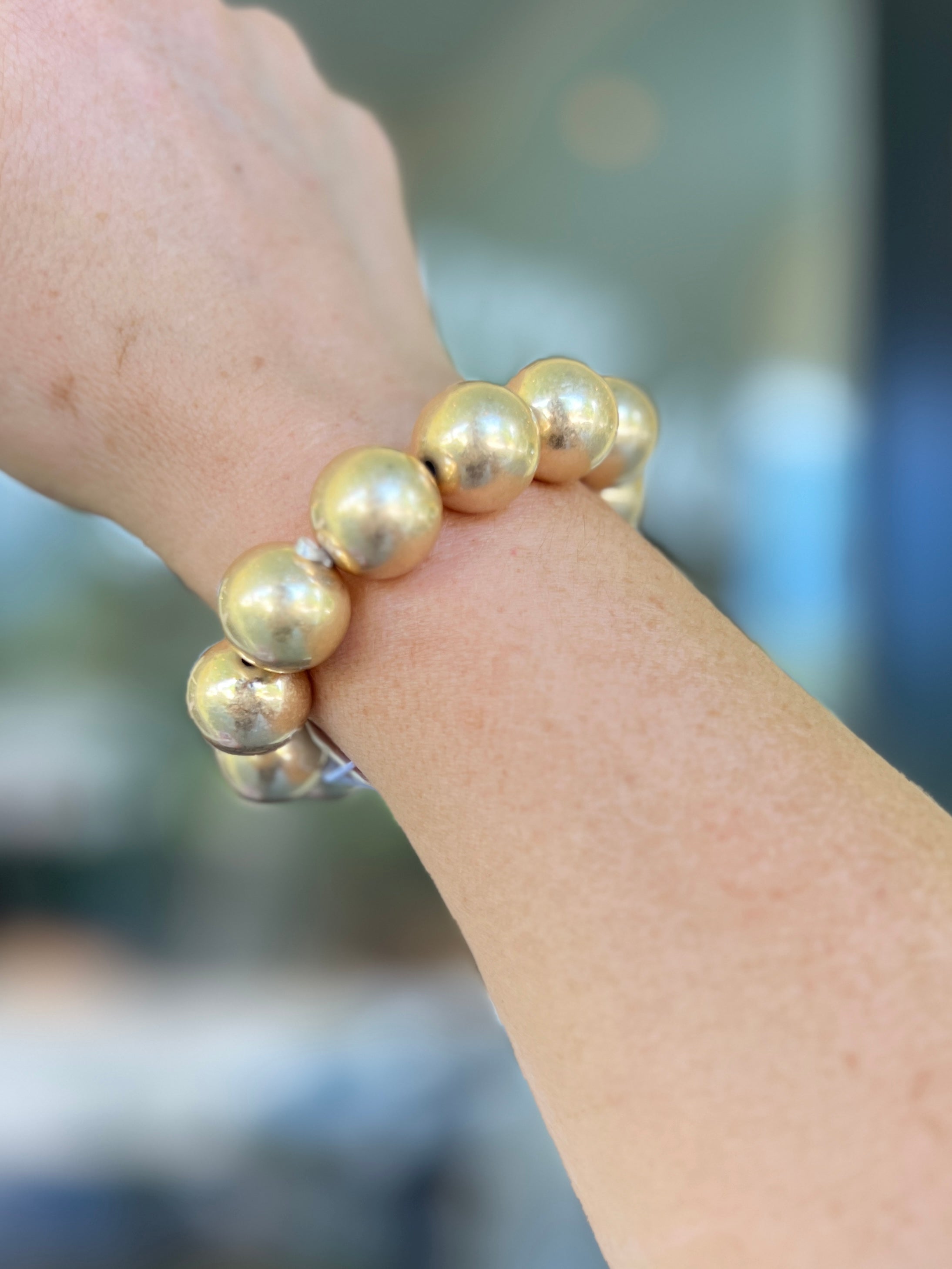 Golden Ball Bracelet