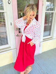 Stars Aligned Print Top