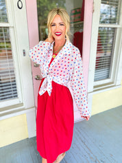 Stars Aligned Print Top