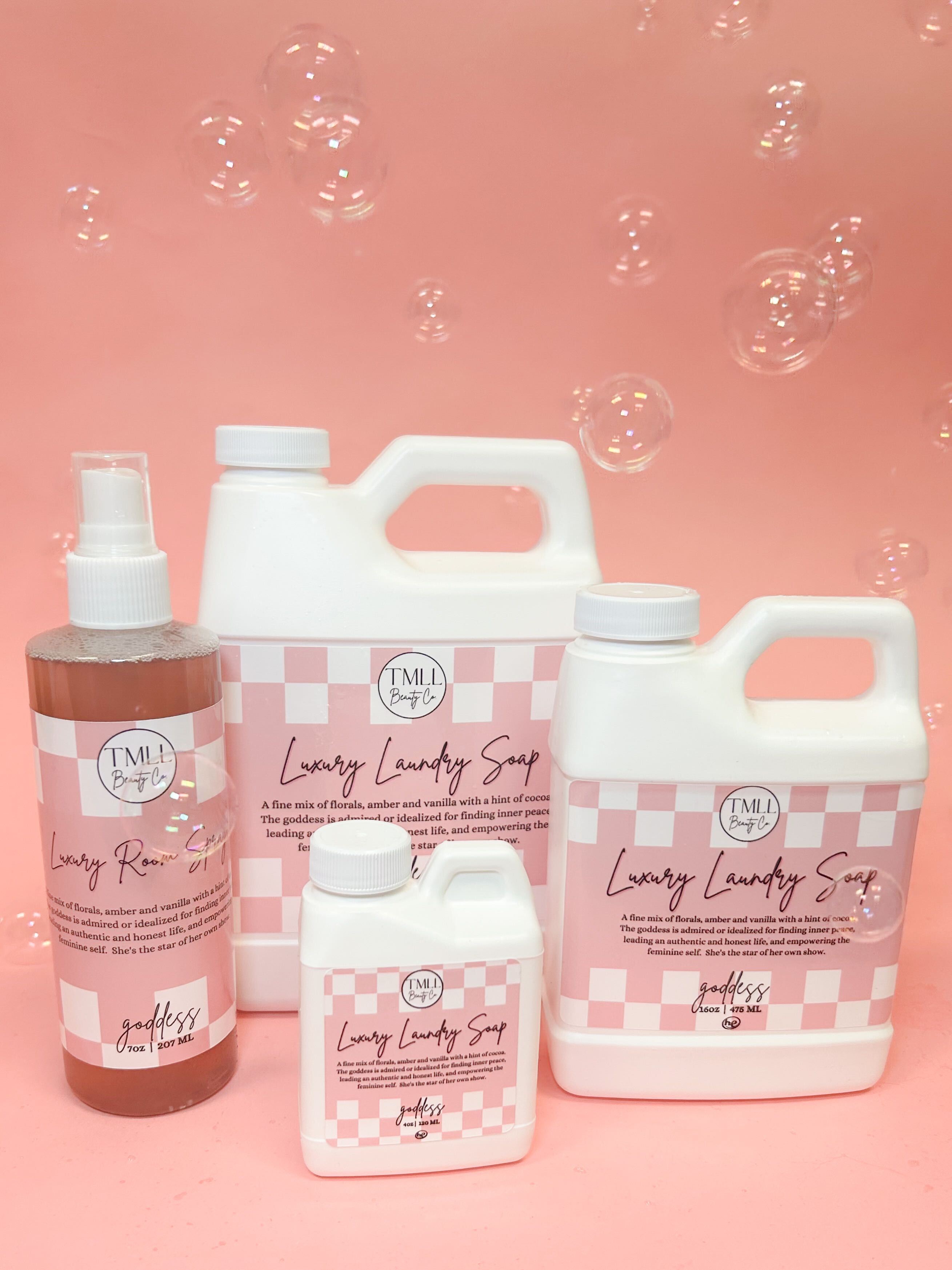Goddess Luxury Laundry Soap-250 - TMLL Beauty Co - Fragrance-LEATHER & LACE-[option4]-[option5]-[option6]-Leather & Lace Boutique Shop