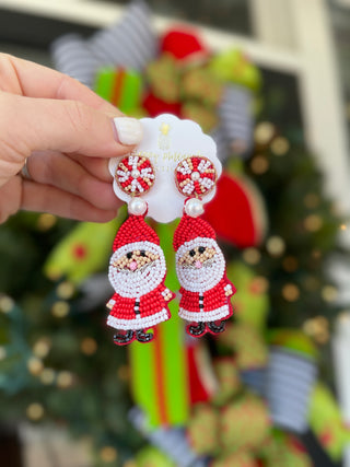 Elf Santa Earrings