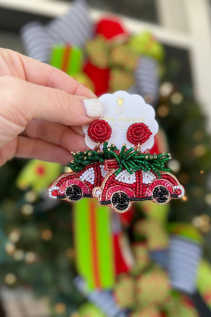 Earrings Preppy Pineapple Boutique