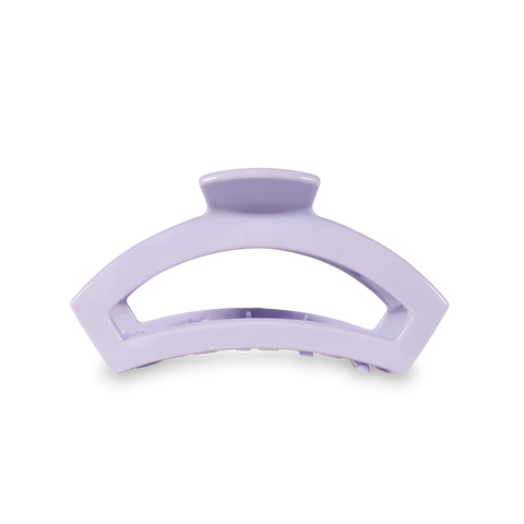 Medium Open Hair Clip - Lilac