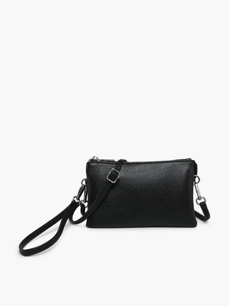 Riley Crossbody/Wristlet-Black