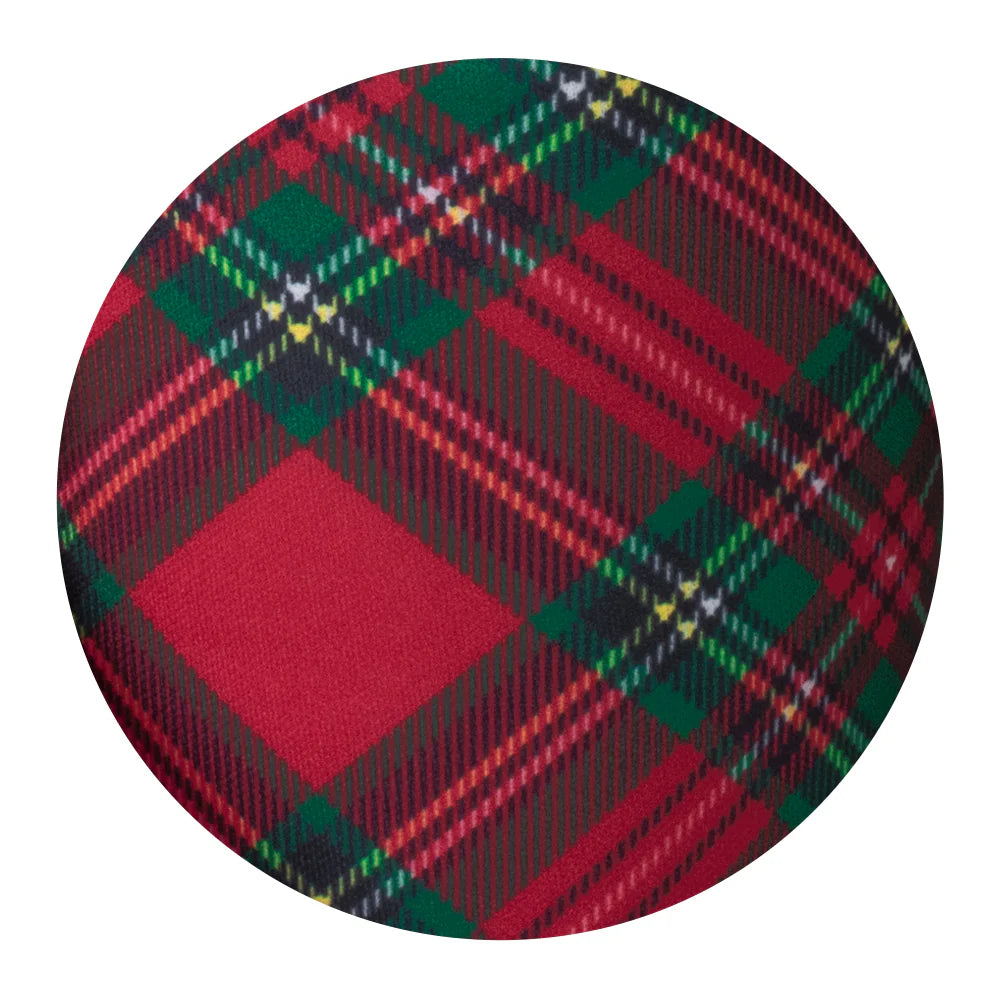Swig | Medium Iced Cup Coolie - Christmas Plaid