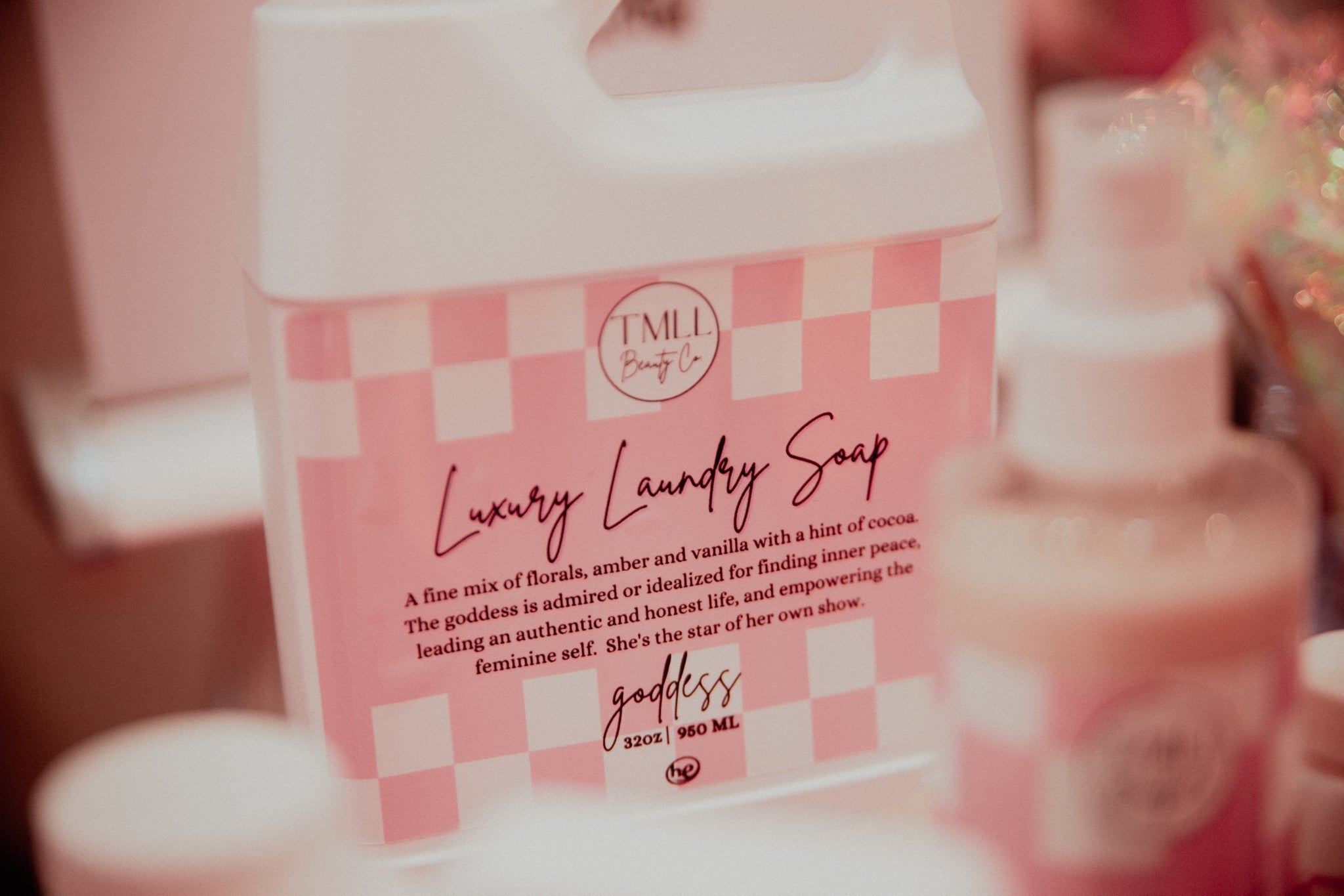 Goddess Luxury Laundry Soap-250 - TMLL Beauty Co - Fragrance-LEATHER & LACE-[option4]-[option5]-[option6]-Leather & Lace Boutique Shop