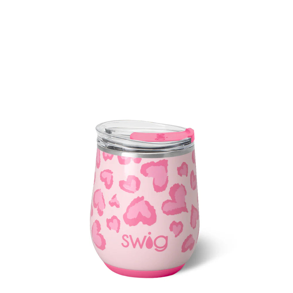Swig |Stemless Wine Cup 12oz -Wild at Heart