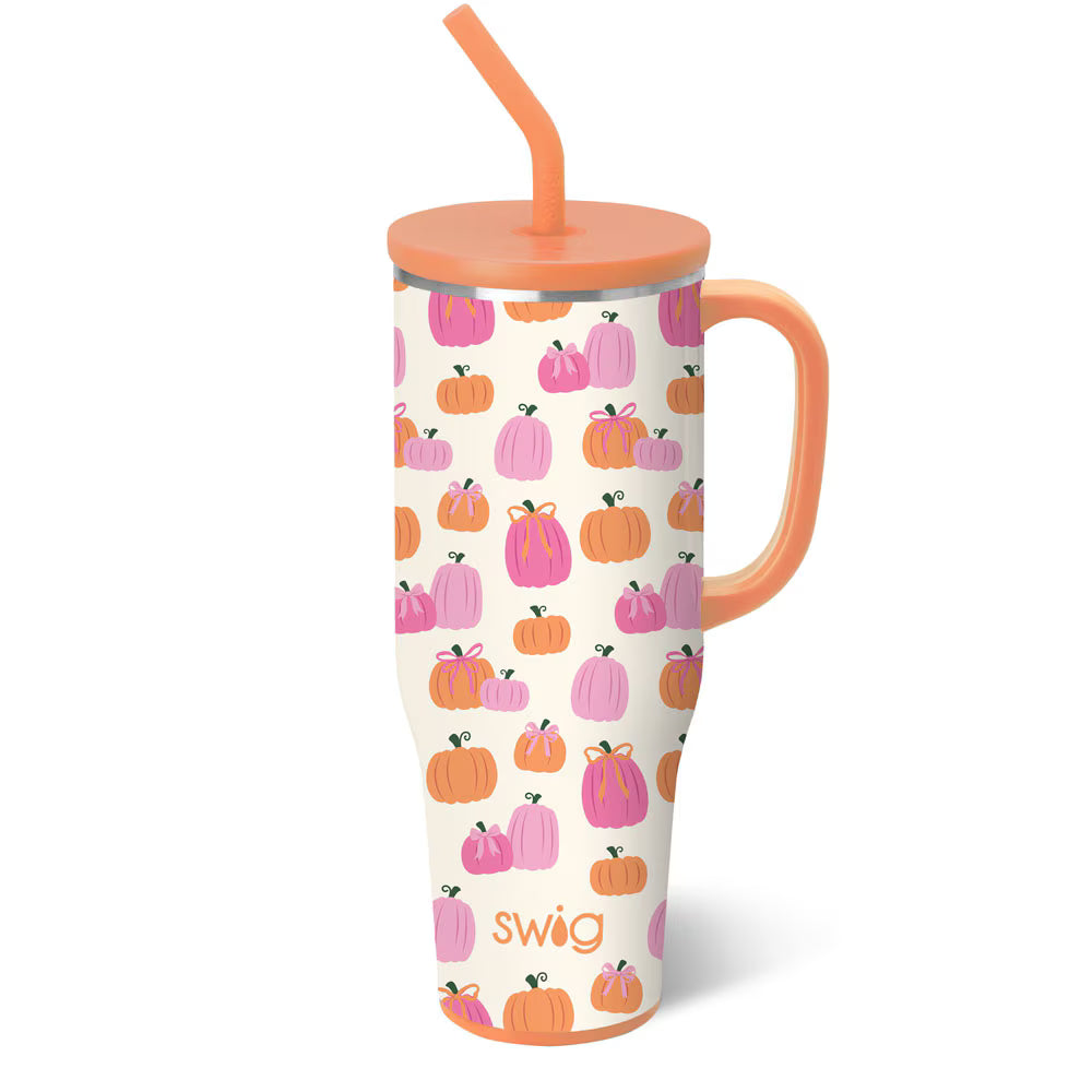Swig |40 oz. Mega Mug - Pumpkins and Bows