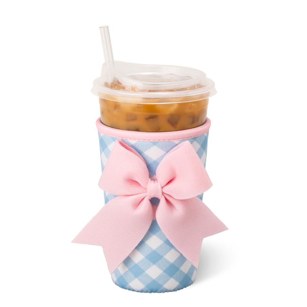 Swig | Medium Iced Cup Coolie - Gingham