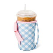 Swig | Medium Iced Cup Coolie - Gingham