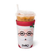 Swig |Medium Iced Cup Coolie - Mr. Claus