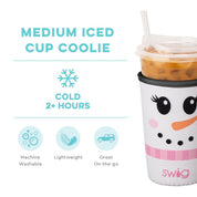 Swig |Medium Iced Cup Coolie - Ms. Frost
