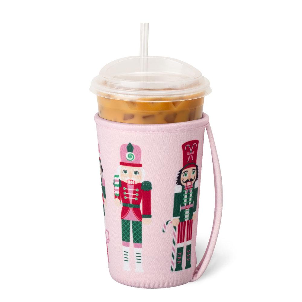 Medium Swig Iced Cup Coolie - Sugar Plum Soldiers