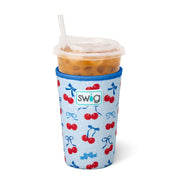 Swig |Medium Iced Cup Coolie - Cherry Pop