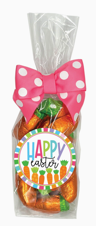 Easter Candy Bag - Chocolate Carrots