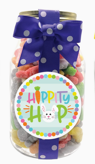 Easter Candy Jar - Sweet Sanded Gummy Bears