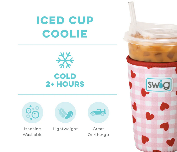 Swig Iced Cup Coolie - Red Hots