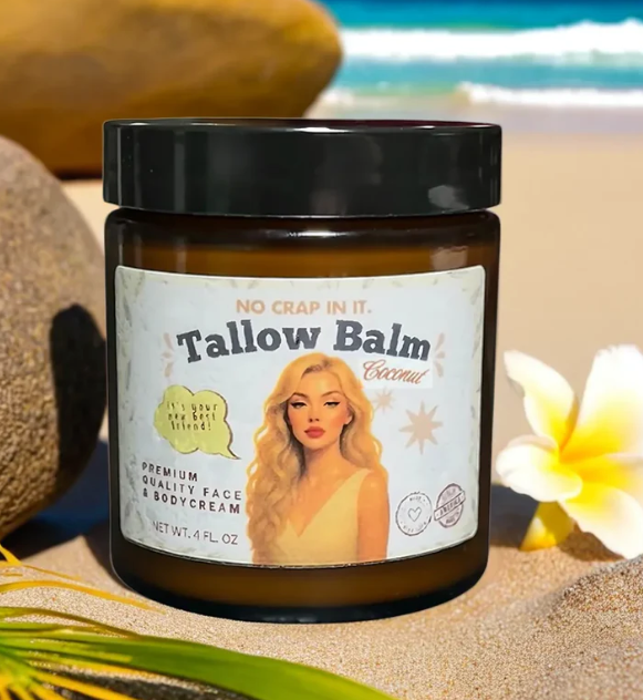 No Crap In It |Tallow All Purpose Balm - Coconut
