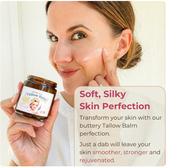 No Crap In It |Tallow All Purpose Balm - Milk and Honey