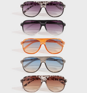 Vintage Style Gradient Aviator Sunglasses