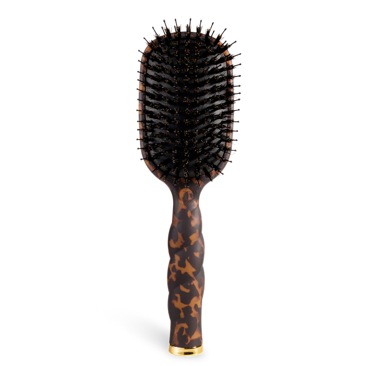 Teleties | Boar Bristle Hair Brush - Tortoise