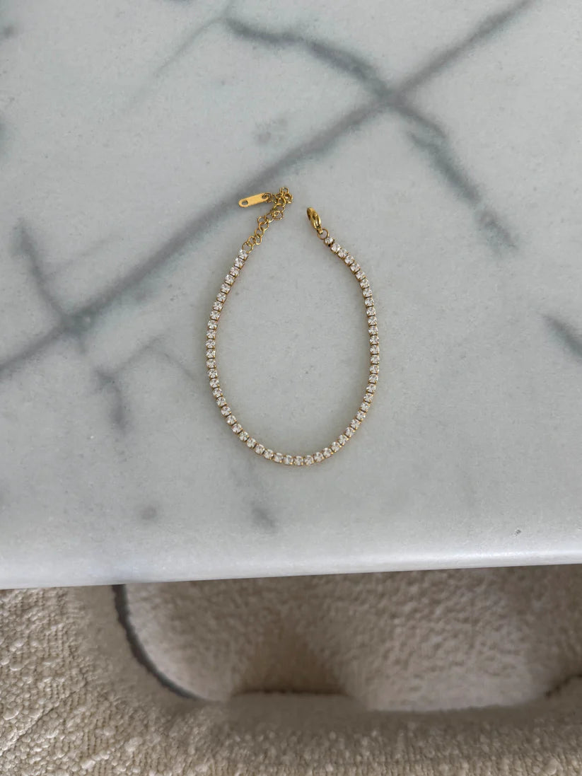 Rhinestone Anklet