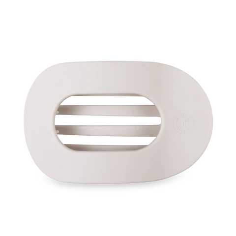 Large Flat Round Clip - Toasted