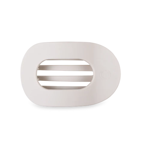 Medium Flat Round Clip - Toasted