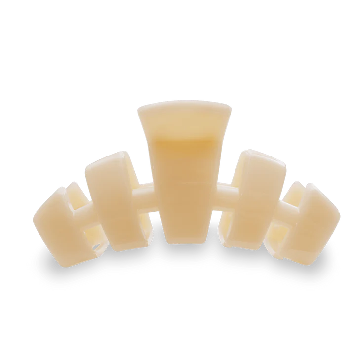 Teleties | Classic Medium Claw Hair Clip - Almond Beige