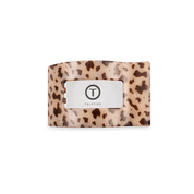 Teleties |Small Flat Rectangle Hair Clip - Blonde Tortoise