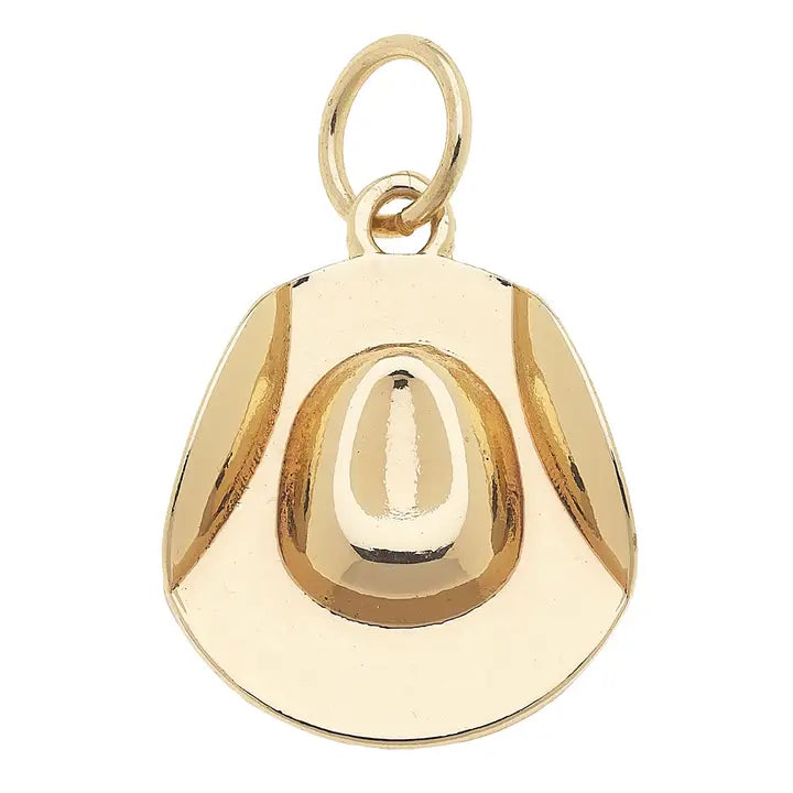 Charmed | Cowboy Hat in Shiny Gold