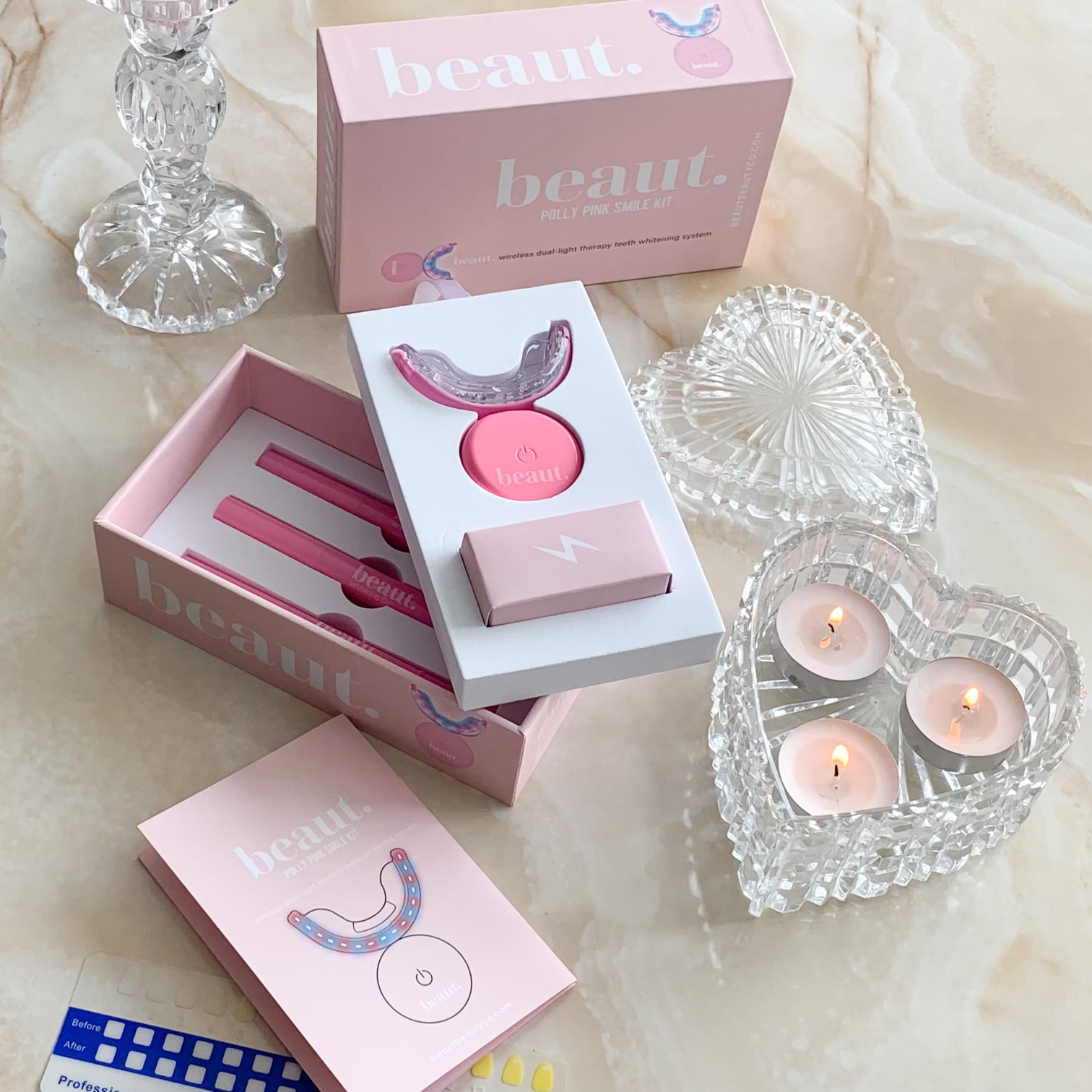 beaut. |polly pink smile kit