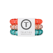 Teleties Coral Craze Large Hair Ties - Large