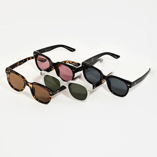 Acetate Sunglasses - Frosted Tortoise