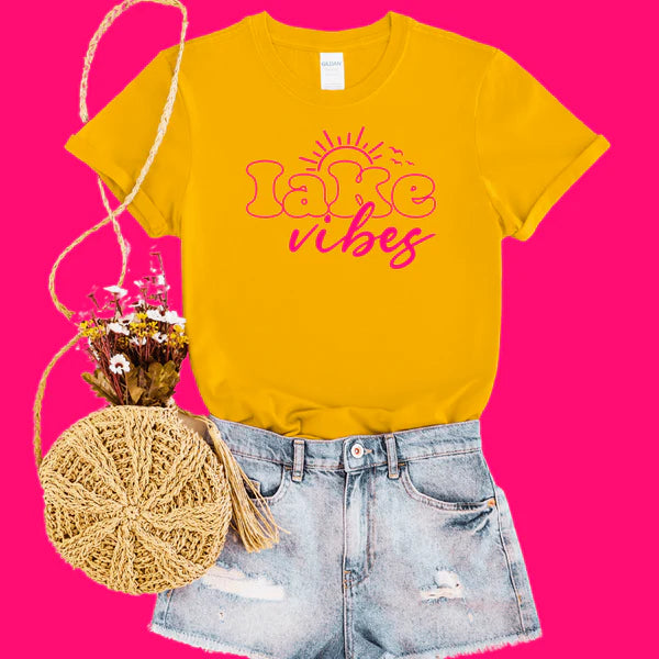 Lake Vibes Soft Graphic Tee