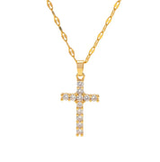 Sparkle Cross Necklace