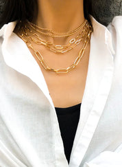 Chain Necklace Stack