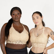 JadyK | Juliette Deluxe Racerback Lace Bralette - Nude