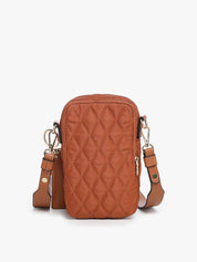 Parker Quilted Crossbody - Tan