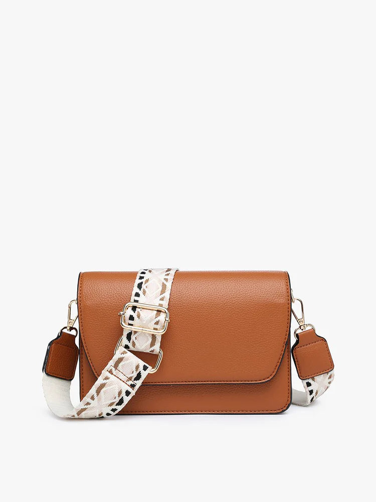 Noah Guitar Strap Crossbody - Brown