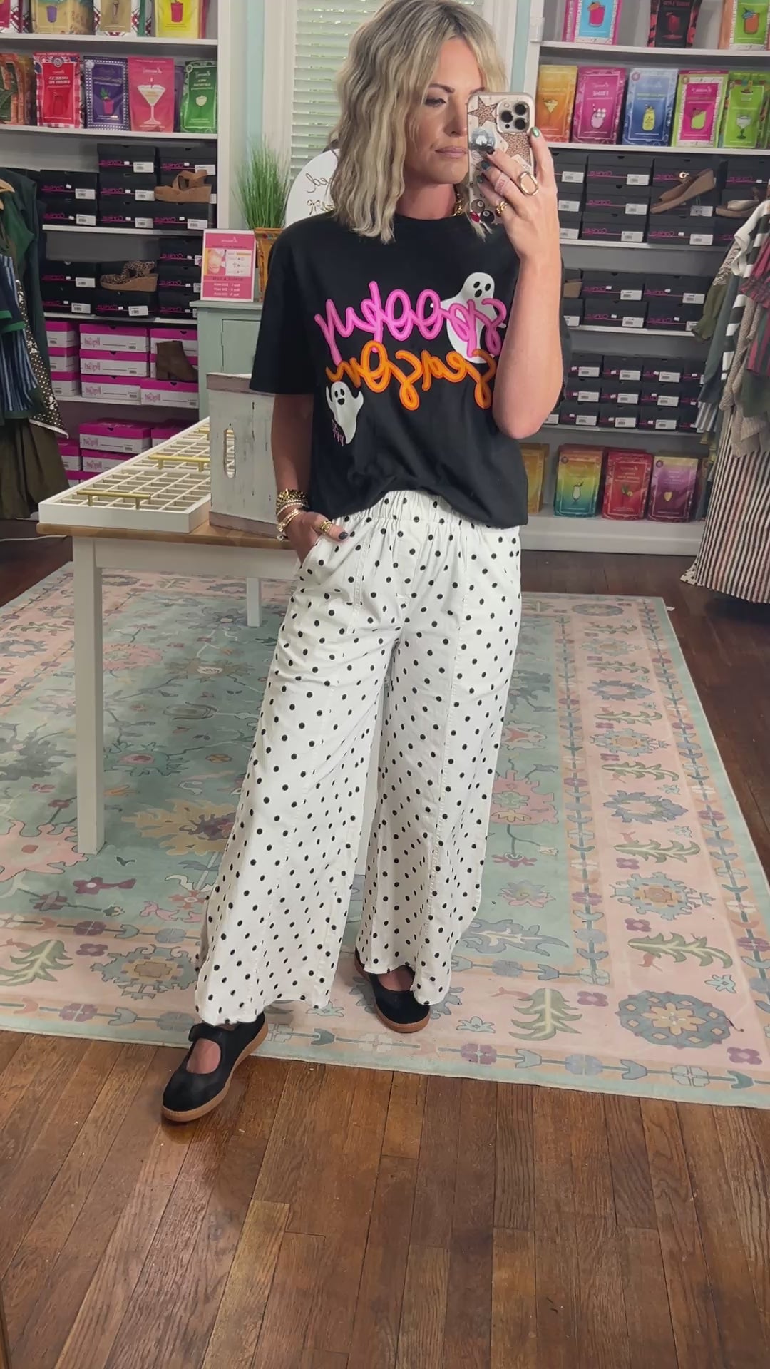 Tulip Relaxed Fit Pants - Camo