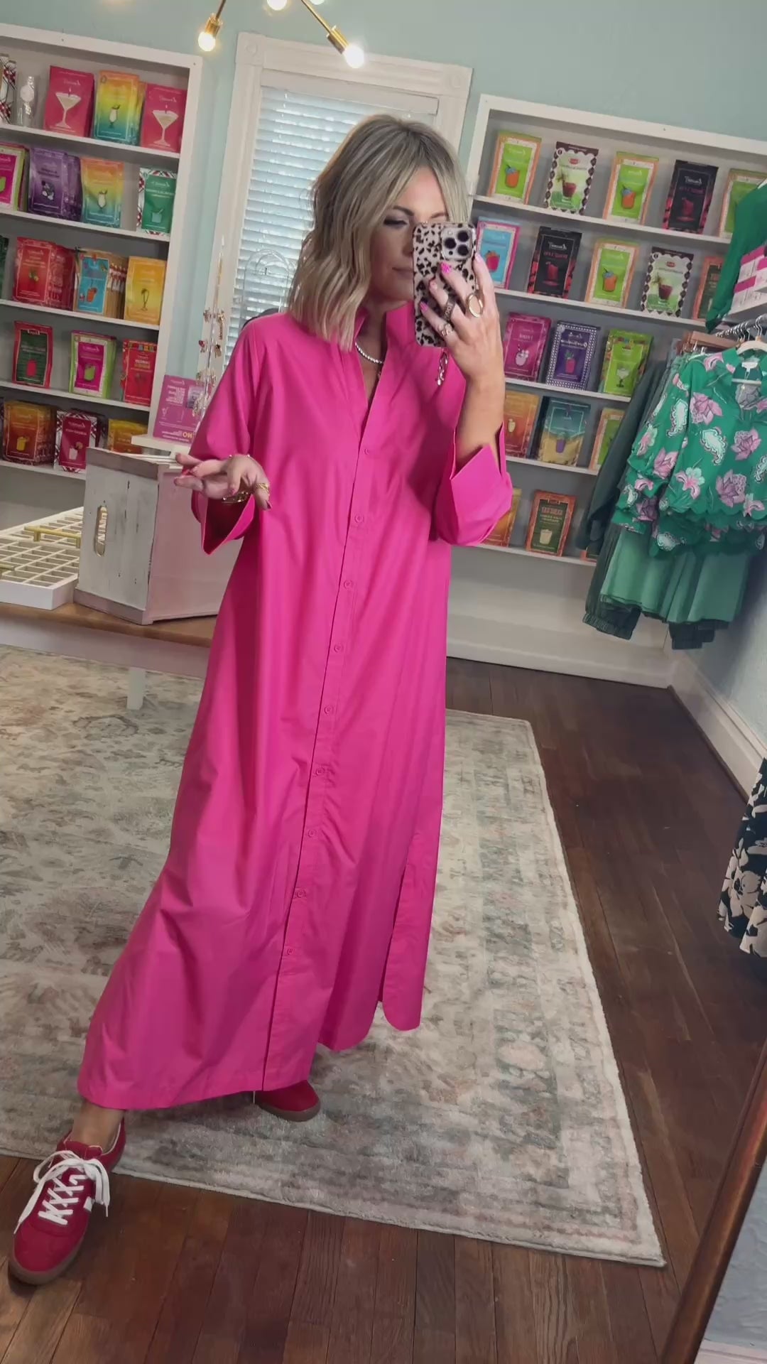 This Is Why Solid Midi Dress