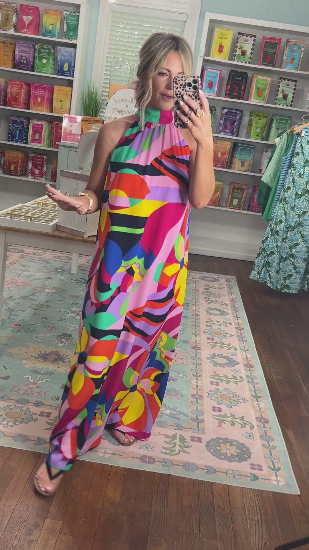 Forever Starts Here Halter Maxi