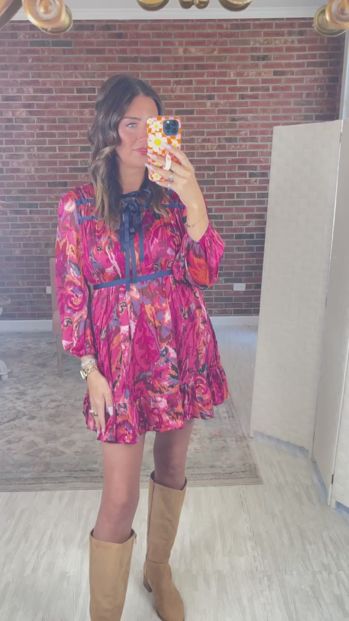 Sweet Melody Floral Mini Dress