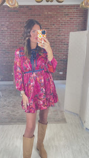 Sweet Melody Floral Mini Dress